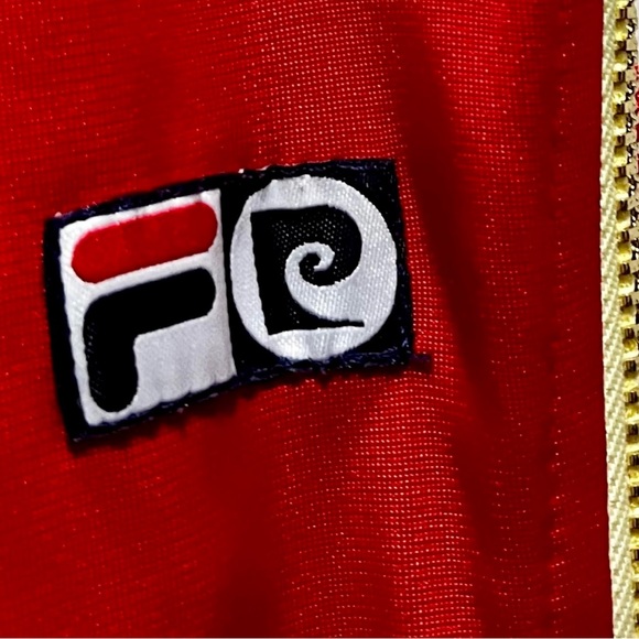 Fila X Pierre Cardin track pants w/ zippers on sides - Picture 6 of 15